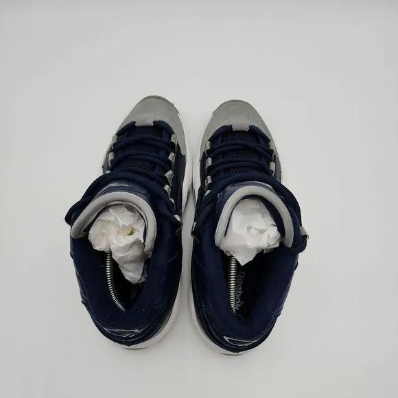 Reebok Question Mid‎ Retro Georgetown Iverson GS Size 5.5 FX1074 90s HOYAS Kids
