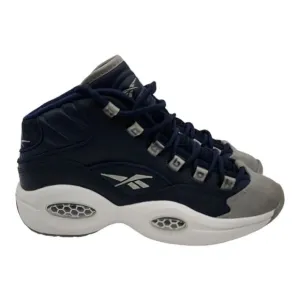 Reebok Question Mid‎ Retro Georgetown Iverson GS Size 5.5 FX1074 90s HOYAS Kids