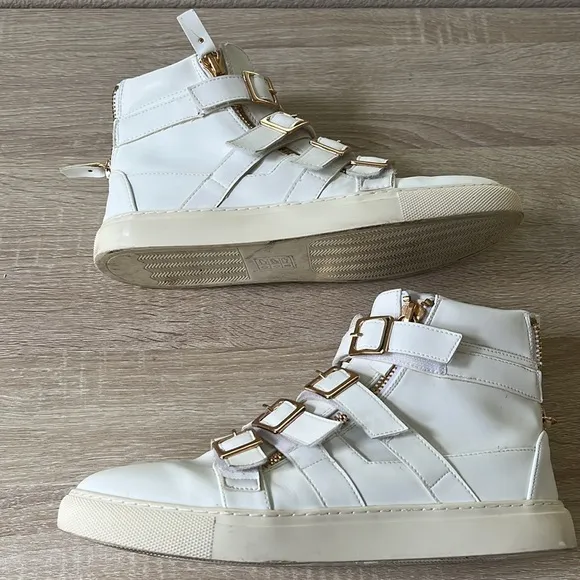 Retro J75 by JUMP Zealot White Chunky Running Sneakers Shoes High Tops 10