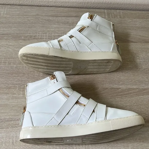 Retro J75 by JUMP Zealot White Chunky Running Sneakers Shoes High Tops 10