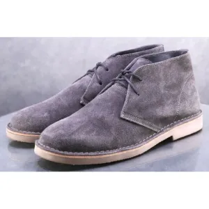 Robert Wayne Blake Men's Chukka Boots Size 11 Suede Gray