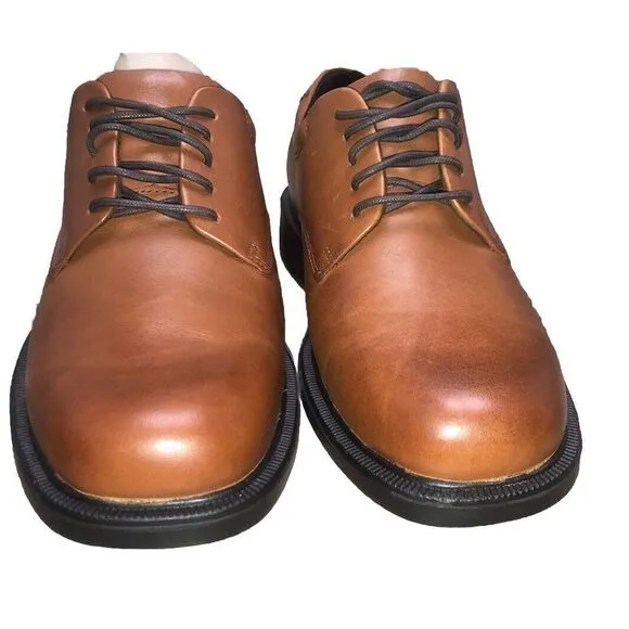 Rockport Men's 8.5 Margin Oxford Shoes New‎ Brown Leather NEW