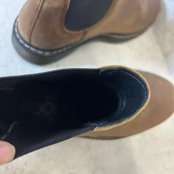 ROOLEE Flika Chelsea Brown Boot Women’s Size 39/8