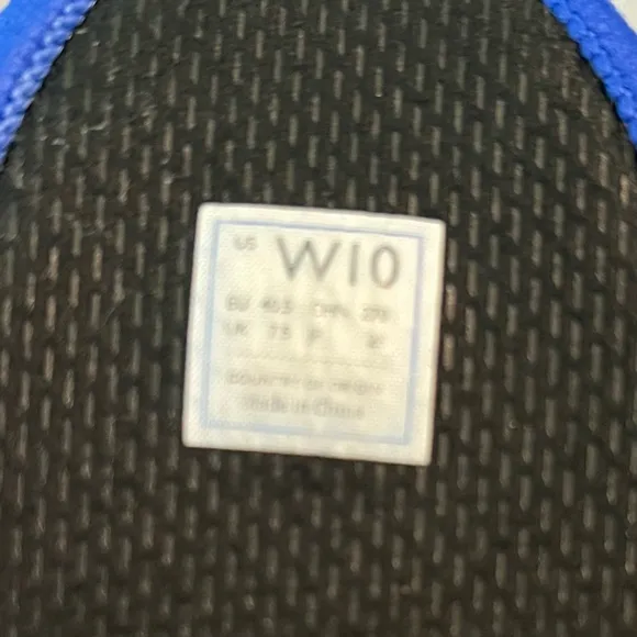 Rothy’s Navy Blue The Flat Slip-on Ballet Shoes Sz 10