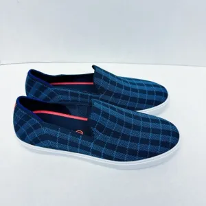 Rothy’s - RARE Indigo Gingham Slip On Shoes
