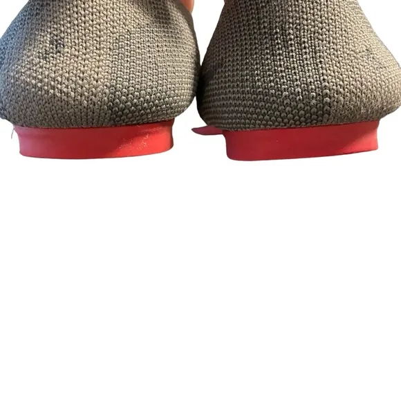 Rothy's The Flat Camo Women's Slip On Ballet Flat Shoes Gray Size 7.5 Wide