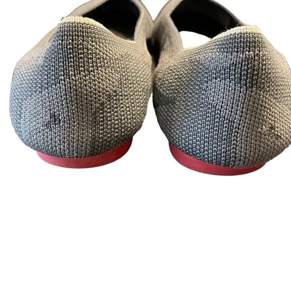 Rothy's The Flat Camo Women's Slip On Ballet Flat Shoes Gray Size 7.5 Wide