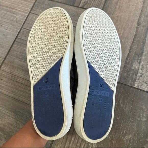 Rothy's The Original Slip On Sneaker in Grey Camo size 8.5