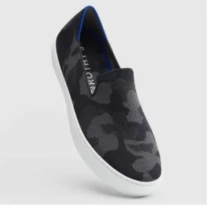 Rothy's The Original Slip On Sneaker in Grey Camo size 8.5