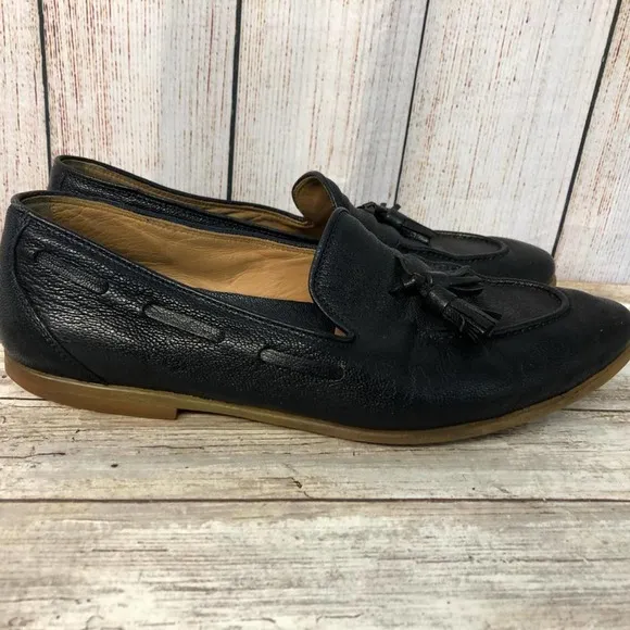 SALVATORE FERRAGAMO LEATHER MEN'S SHOES 8 D