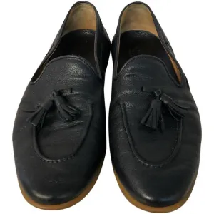 SALVATORE FERRAGAMO LEATHER MEN'S SHOES 8 D