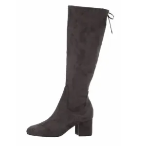 Sam Edelman Gray Vinney Suede Knee High Boots Womens Size 9