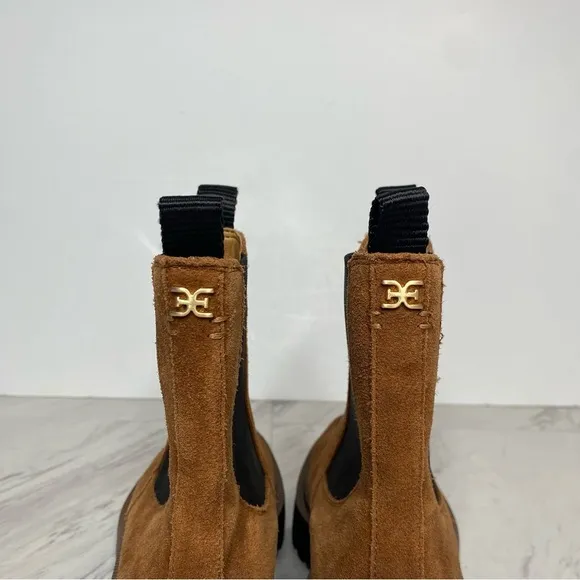 Sam Edelman Laguna Brown Suede Chelsea Boot 5 1/2 M