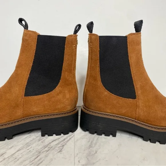 Sam Edelman Laguna Brown Suede Chelsea Boot 5 1/2 M