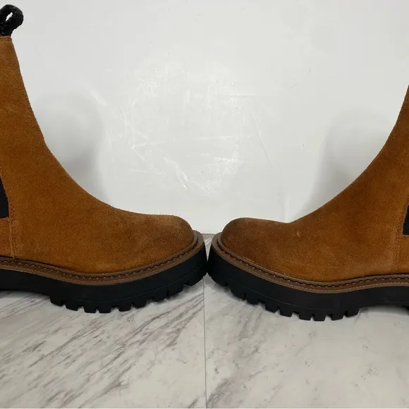 Sam Edelman Laguna Brown Suede Chelsea Boot 5 1/2 M