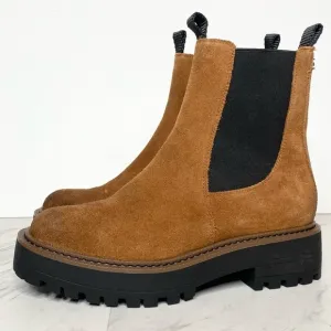 Sam Edelman Laguna Brown Suede Chelsea Boot 5 1/2 M