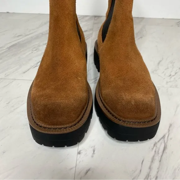 Sam Edelman Laguna Brown Suede Chelsea Boot 5 1/2 M