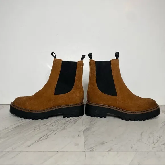 Sam Edelman Laguna Brown Suede Chelsea Boot 5 1/2 M