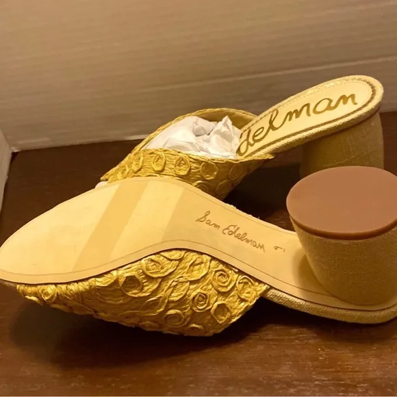 Sam Edelman Sareen Swirl Woven Raffia Sandals Sz 9 SO GORGEOUS!!! NIB! Sz 9 👡