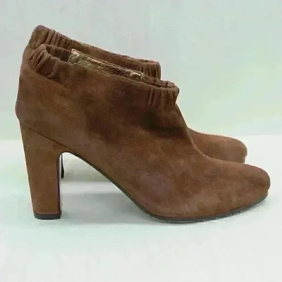 Sam Edelman Simone Women's Brown Suede Leather Ankle Boots  Size US 9.5