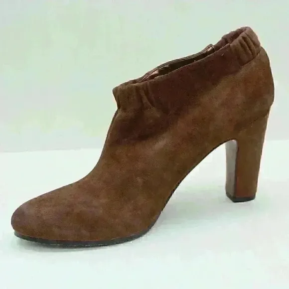 Sam Edelman Simone Women's Brown Suede Leather Ankle Boots  Size US 9.5