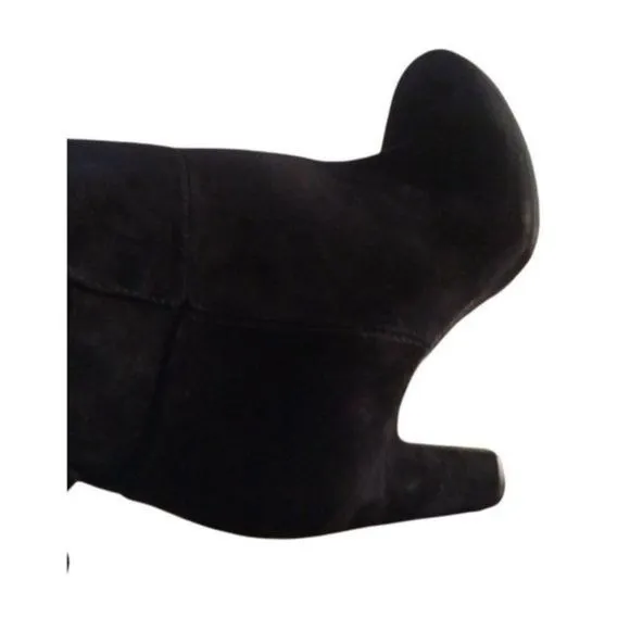 Sam Edelman Women's Sianna Suede Leather Boots Black Size 8