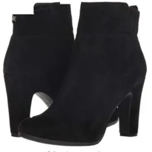 Sam Edelman Women's Sianna Suede Leather Boots Black Size 8