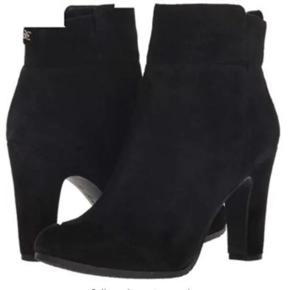 Sam Edelman Women's Sianna Suede Leather Boots Black Size 8
