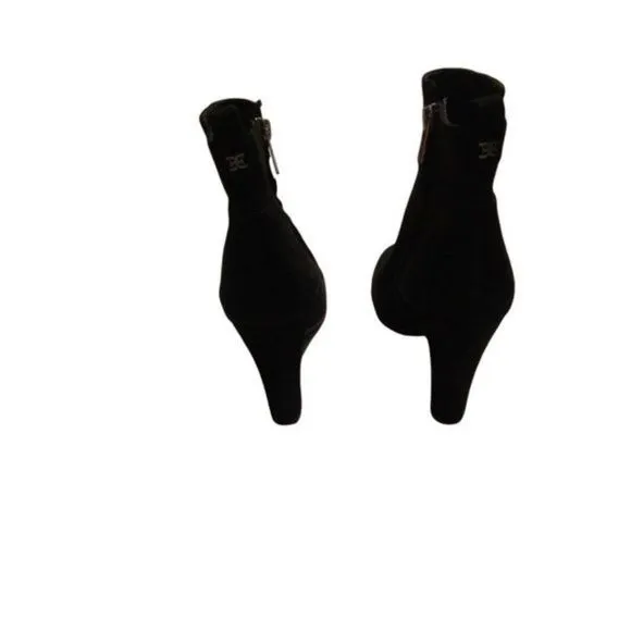 Sam Edelman Women's Sianna Suede Leather Boots Black Size 8
