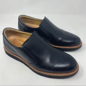 Samual Hubbard Black loafer shoes, size 9