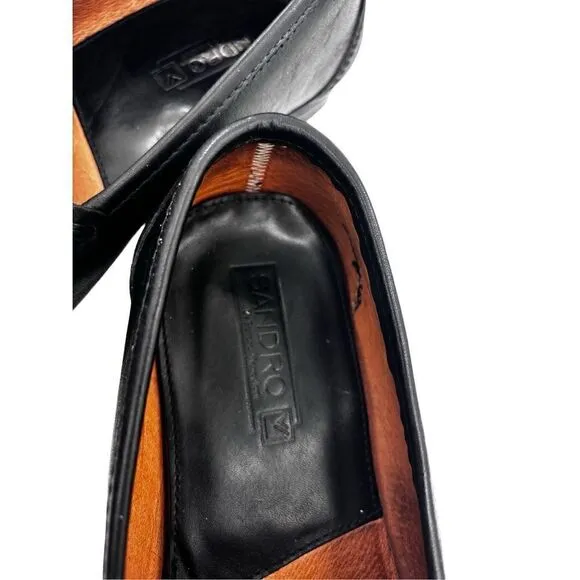 Sandro moscoloni crocodile, leather shoes size 13