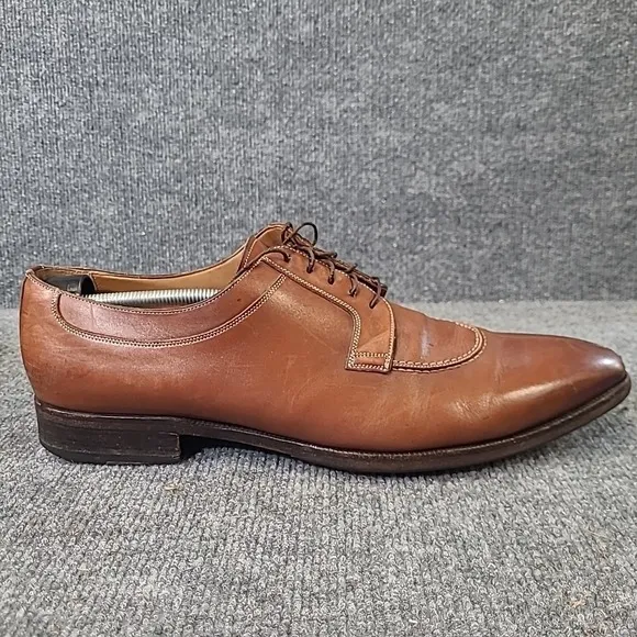 Santoni Men's Leather Shoes Sz 13 D GORDON Brown #75160944