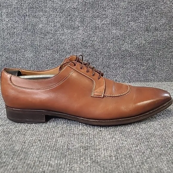 Santoni Men's Leather Shoes Sz 13 D GORDON Brown #75160944