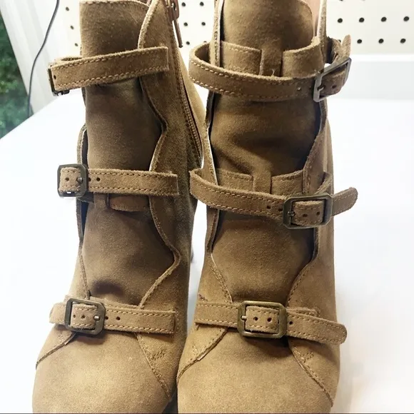 See by Chloe | Solfo Buckle Wood Platform Booties