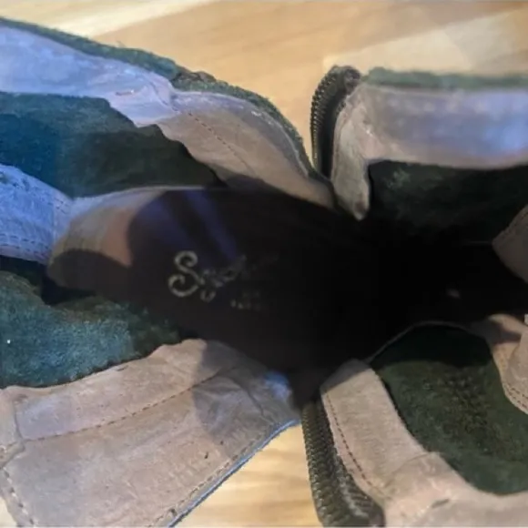 Seychelles Anthropologie Around The World Boots Size 6.5