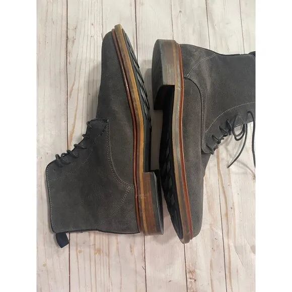 Shoe The Bear Ned Suede Grey Sz EU 42 US 9/9.5