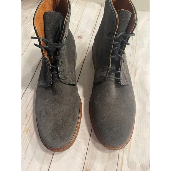 Shoe The Bear Ned Suede Grey Sz EU 42 US 9/9.5