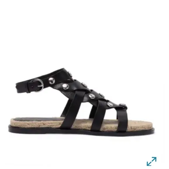 Sigerson Morrison Jessa Espadrille Sandals Studs 8