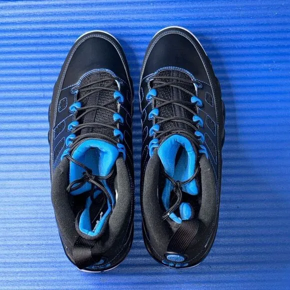 Size 10.5- Men’s Nike Jordan 9 Retro Photo Blue Black White Shoes 302370-007