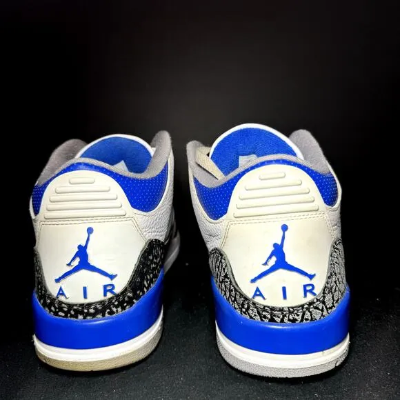 Size 10.5 - Nike Air Jordan 3 Retro Racer Blue Men's Shoes