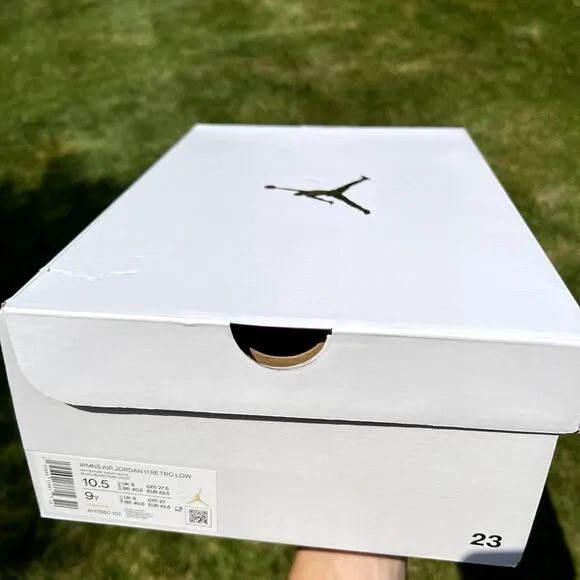 Size 10.5 - Wmns Nike Air Jordan 11 Retro Low Pure Violet Women's Shoes