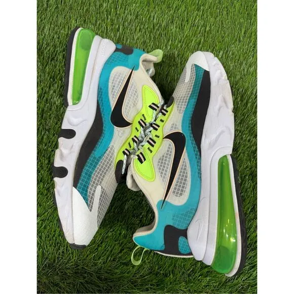 Size 11.5 - Nike Air Max 270 React SE Oracle Aqua