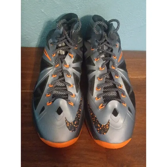 Size 11.5 - Nike LeBron 10 Lava 2012. Original Pair LeBron X Great Condition!