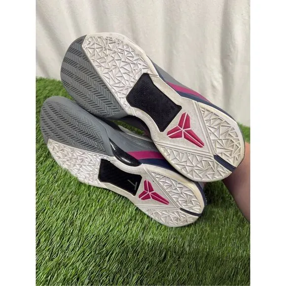 Size 12 - CLEAN Nike Zoom Kobe 7 System Fireberry FULL TREAD