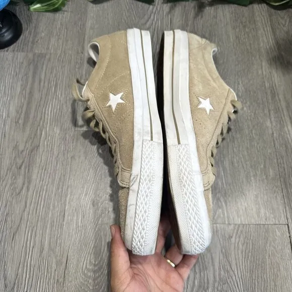 Size 12 - Converse One Star Suede Low Sandy Skate Sneaker Shoes