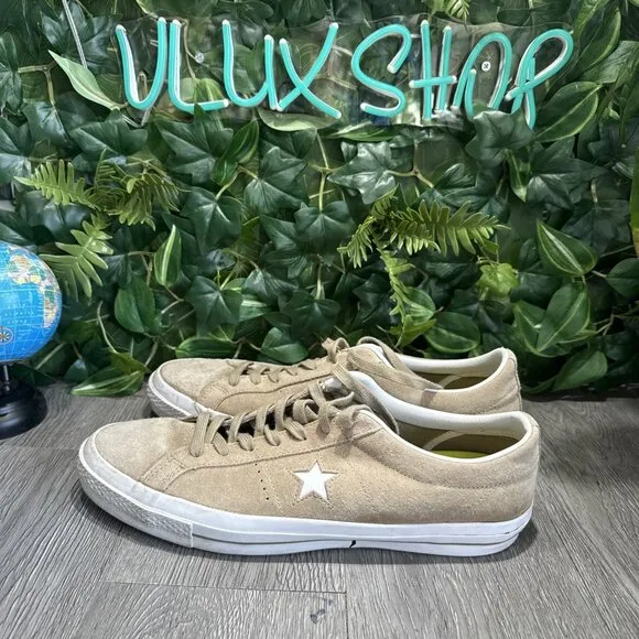 Size 12 - Converse One Star Suede Low Sandy Skate Sneaker Shoes