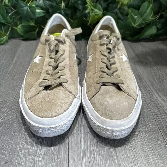 Size 12 - Converse One Star Suede Low Sandy Skate Sneaker Shoes