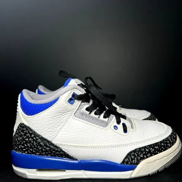 Size 5 - Nike Air Jordan 3 Retro GS Racer Blue Men's Shoes