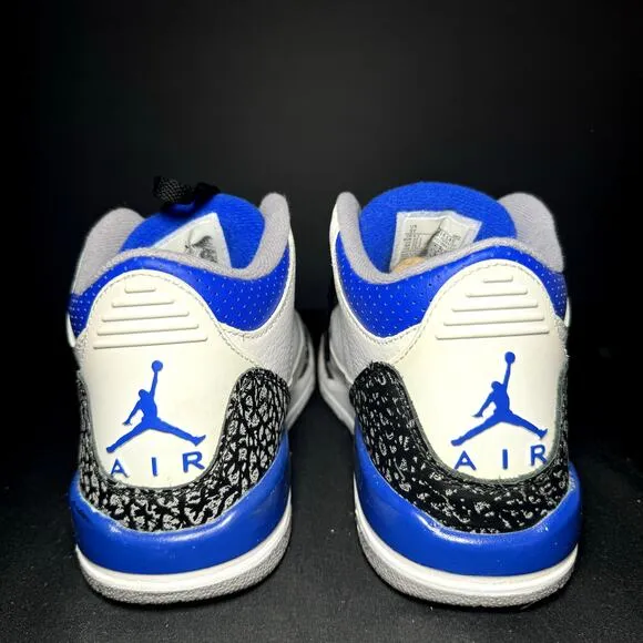 Size 5 - Nike Air Jordan 3 Retro GS Racer Blue Men's Shoes