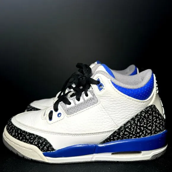 Size 5 - Nike Air Jordan 3 Retro GS Racer Blue Men's Shoes